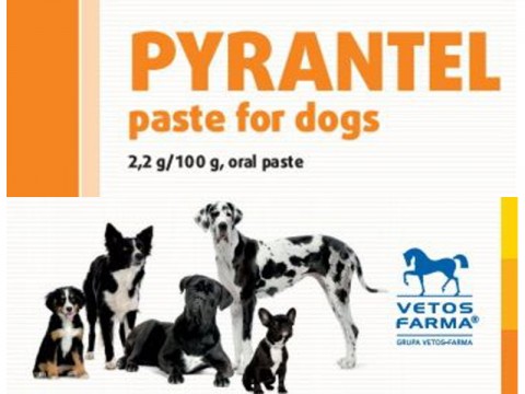 Pyrantel oralna pasta za pse